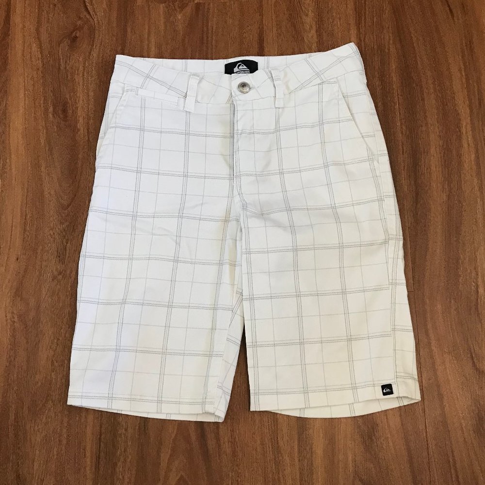 Quiksilver Plaid Dress Shorts